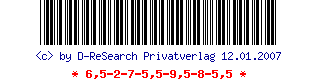 Rate in Barcode