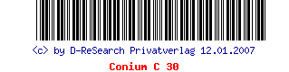 Barcode Conium C 30